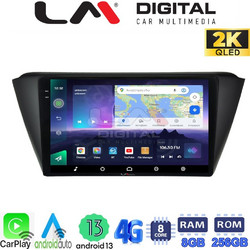 LM Digital ZQ8541 Ηχοσύστημα Αυτοκινήτου με Οθόνη Αφής & GPS