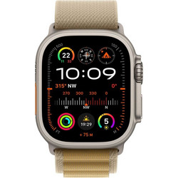 Apple Watch Ultra 2 2024 Cellular 49mm Titanium Alpine Loop Natural / Tan