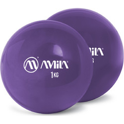 Palm Ball Two-Pack 1,0 Kg Amila Κωδ. 96712 Μωβ