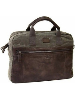 Forest 942-3 Τσάντα Laptop Χειρός 15.6" Anthracite / Brown