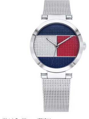 Tommy Hilfiger Γυναικείο Ρολόι με Ασημί Μεταλλικό Μπρασελέ 1781866