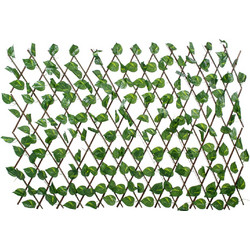 GOLDEN POTHOS 78496 Πτυσσόμενη Πέργκολα Τεχνητής Φυλλωσιάς - Κάθετος Κήπος Σύνθεση Πόθος Μ110 x Π10 x Υ120cm (min) Μ310 x Π10 x Υ45cm (max)
