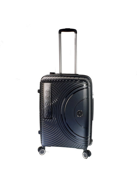 Bartuggi 724-808.60 Βαλίτσα Μεσαία 66x45x26cm με 4 Ρόδες Μαύρη