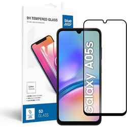 Blue Star 5D Full Glue Tempered Glass Black (Samsung Galaxy A05s)