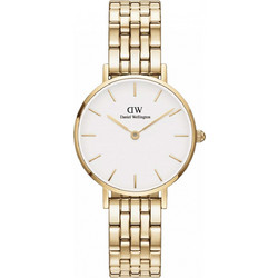 Daniel Wellington Γυναικείο Ρολόι με Χρυσό Μεταλλικό Μπρασελέ DW00100614