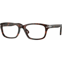 Persol PO3012V 24 Ανδρικός Σκελετός Γυαλιών Οράσεως Κοκάλινος Καφέ