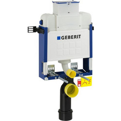 Geberit Omega Kombifix Εντοιχιζόμενο Πλαστικό Καζανάκι Ορθογώνιο Χαμηλής Πίεσης 110.001.00.1 ref10279632