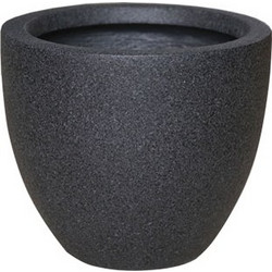 MarHome Κασπώ Fiber Clay Ανθρακί Φ45x39cm