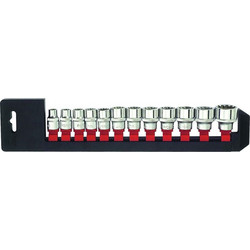SET ΚΑΡΥΔΑΚΙΑ ΠΟΛ/ΝΑ 3/8" 12τμχ FORCE