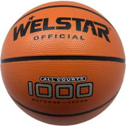 Welstar Μπάλα Μπάσκετ Rubber All Courts 1000 S7 (BR2710)