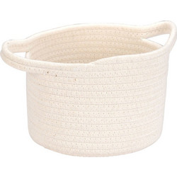 Estia ESTIA ΚΑΛΑΘΙ ΚΡΕΜΑΣΤΟ BLANCA 18x18x13cm ΛΕΥΚΟ