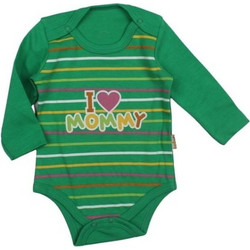 Κορμάκι Βρεφικό I Love Mommy Με Μακρύ Μανίκι G2140 - ΠΡΑΣΙΝΟ