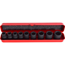 BULLE ΚΑΡΥΔΑΚΙΑ 1/2' CR- ΜΟ ΣΕΤ 9 ΤΕΜΑΧΙΑ: 11, 12, 13, 14, 16, 17, 19, 21, 22 mm (44062)