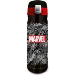 Stor Marvel Παιδικό Παγούρι Θερμός Ανοξείδωτο BPA Free Μαύρο 410ml