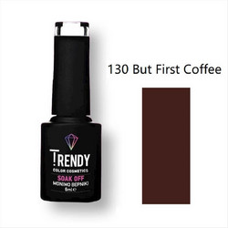 Trendy Soak Off 130 But First Coffee Ημιμόνιμο Βερνίκι Νυχιών 6ml