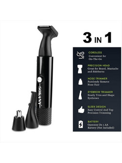 Sokany Trimmer Μηχανή Ανδρική Προσώπου Μύτης Φρυδιών & Αυτιών SH-888A