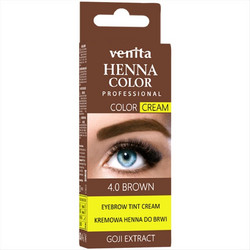 Venita Henna Color Cream Tint 4.0 Brown Χένα Φρυδιών 30gr