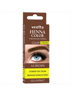 Venita Henna Color Cream Tint 4.0 Brown Χένα Φρυδιών 30gr