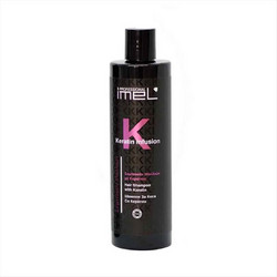 Imel Keratin Infusion Σαμπουάν Κερατίνης για Επανόρθωση για Ταλαιπωρημένα Μαλλιά 400ml
