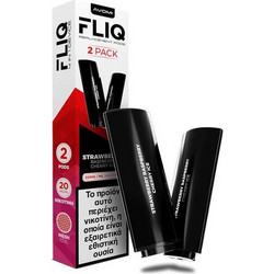 AVOMI FLIQ Strawberry Raspberry Cherry Ice Prefilled Pod 2ml 20mg (PACK OF 2)