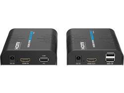 LENKENG LKV373KVM-5.0, Σύστημα (πομπός + δέκτης) για μετάδοση σήματος HDMI 1080p + USB over IP