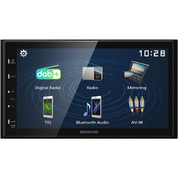 Kenwood DMX-129DAB Ηχοσύστημα Αυτοκινήτου με Οθόνη Αφής 2DIN & GPS