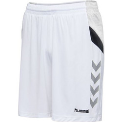 Hummel Αθλητικό Παιδικό Σορτς Λευκό 200009-9001