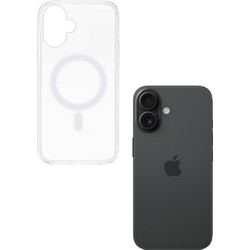 Sonique Magnetic MagCase Back Cover Transparent (iPhone 16 Plus)