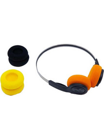 We are Rewind EQ-001 Retro Ασύρματα Bluetooth Ακουστικά On Ear Μαύρα Πορτοκαλί