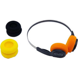 We are Rewind EQ-001 Retro Ασύρματα Bluetooth Ακουστικά On Ear Μαύρα Πορτοκαλί