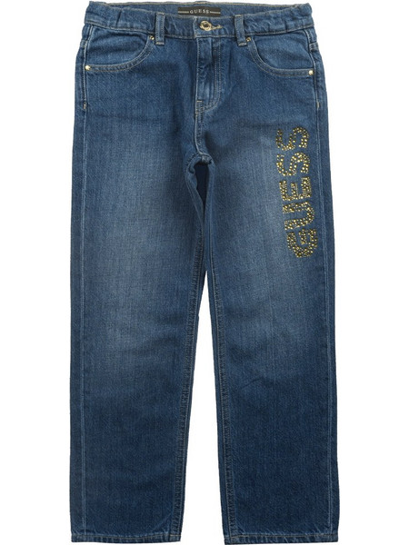 Παιδικό παντελόνι Guess για κορίτσια Jenny μπλε