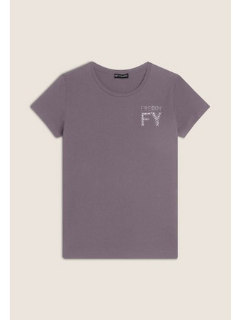 Freddy T-Shirt SS F4WCXT2 - cocoa