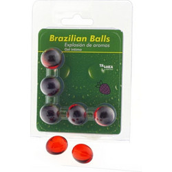 TALOKA Strawberry Brazilian Balls 5τμχ