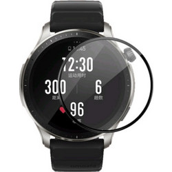 Αντιχαρακτικό Γυαλί Προστασίας Amazfit GTR 4 46mm - Spacecase Smartwatch Hybrid Glass Υβριδικό Οθόνης - Black (5905719015428)
