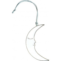 Χριστουγεννιάτικο Στολίδι Moon RD0051416 1,5x6cm Gold-White Raeder