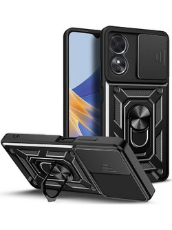 Techsuit CamShield Series Back Cover Black (Xiaomi Redmi A3 / Redmi A3x)