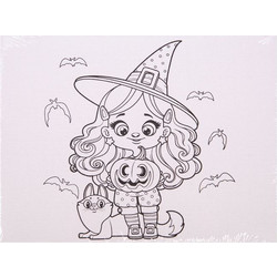 BOOM ΚΑΡΤΟΛΙΝΟ ΠΡΟΤΥΠΩΜΕΝΟ 15Χ20 HALLOWEEN WITCH