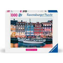 Puzzle Ravensburger Nyhavn Copenhagen Denmark 1000 Κομμάτια