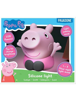 Peppa Pig - Peppa Pig Επαναφορτιζόμενο Φωτιστικό Σιλικόνης (14cm)