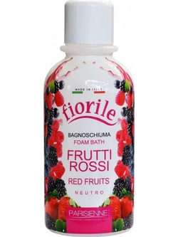 Fiorile Parisienne Frutti Rossi Foam Bubble Bath για Ξηρό Δέρμα 1lt