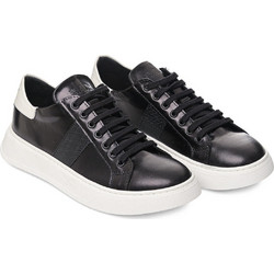 Northway Ανδρικά Sneakers Flatforms Μαύρα 946