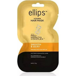 Ellips Smooth Silky Μάσκα Μαλλιών Κερατίνης για Επανόρθωση 18gr