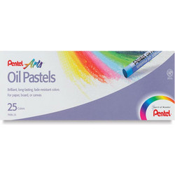 Λαδοπαστέλ / oil-pastel Pentel 25τεμ. PHN-25