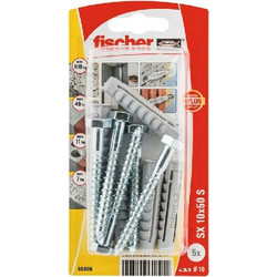 Fischer Βύσμα Στερέωσης με Βίδα 10x50mm 90895 5τμχ