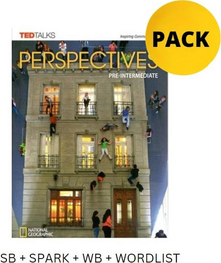 PERSPECTIVES PRE-INTERMEDIATE PACK (SB + SPARK + WB + WORDLIST) BRIT. ED