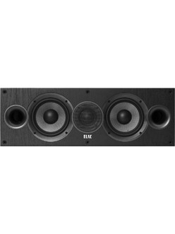 Elac Debut C5.2 Ηχείο Hi-Fi Κεντρικό 120W 2 Δρόμων Black Brushed Vinyl