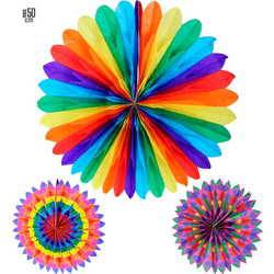 ΔΙΑΚΟΣΜΗΤΙΚΟ PRINTED PAPER FAN 50ΕΚ