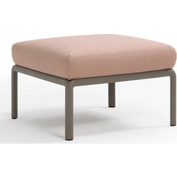 Komodo pouf ref.369 σκαμπό 10 - Tortora 72x72x47,5(47,5)cm