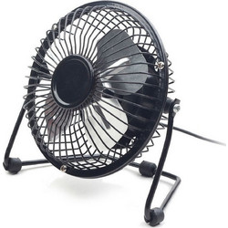 GEMBIRD USB 4' DESKTOP FAN BLACK