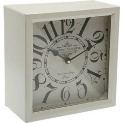 Bordklokke Versa Μέταλλο (20 x 20 x 20 cm)